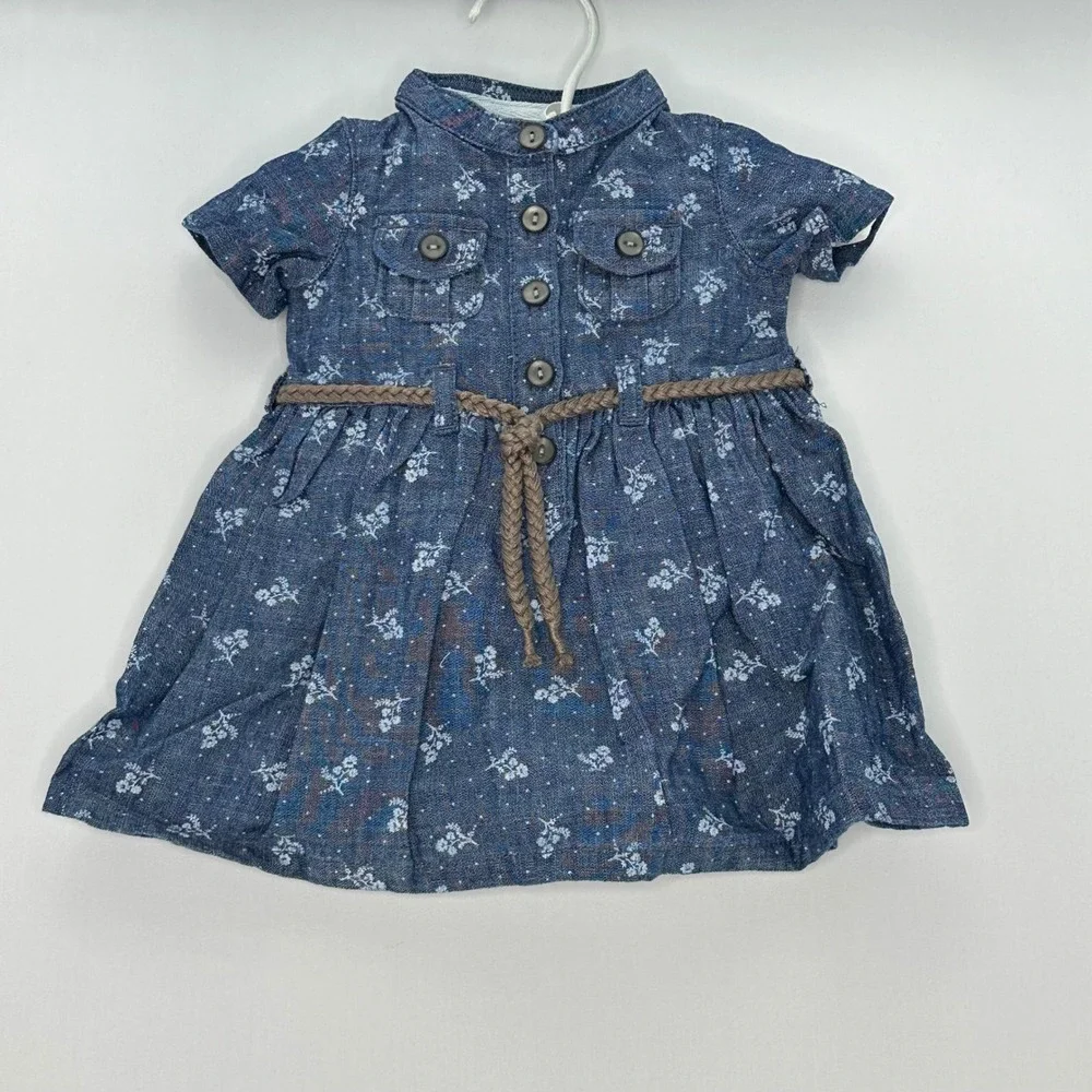 Carter's Dress Cardigan Set Baby‎ Girl 3M Pink Teal White Excellent Floral 6pc